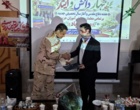 برگزاری آئین آغاز سال تحصیلی هنرستان دخترانه کوشش کهنوج با تأکید بر پیوند آموزش و مهارت