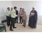 دیدار مسئولین مرکز تحقیقات کشاورزی جنوب کرمان با فرمانده پاسگاه انتظامی شهر علی‌آباد