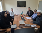 اولین جلسه کاری دکتر سید محمدعلوی در معاونت پژوهشی مرکز تحقیقات و آموزش کشاورزی جنوب کرمان