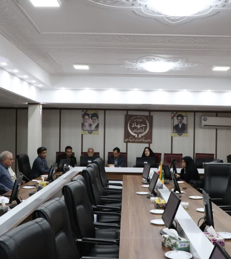 نشست هماهنگی و برنامه‌ریزی اجرای یازدهمین کاروان ملی ترویج بهره‌وری الگوی کشت در جنوب کرمان