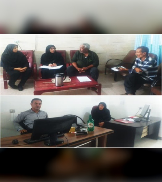 بازدید از مراکز جهاد کشاورزی بخش بلوک و حسین‌آباد شهرستان جیرفت