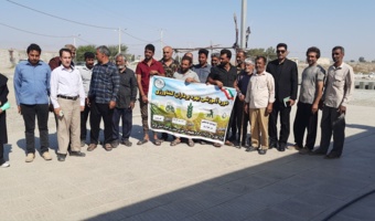 برگزاری کارگاه آموزشی ترویجی اصول احداث بادشکن در اطراف مزارع