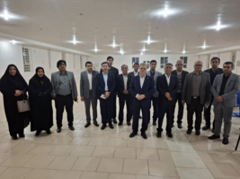 بازدید معاون وزیر و رئیس سازمان تحقیقات، آموزش و ترویج کشاورزی از  پردیس آموزش کشاورزی کهنوج
