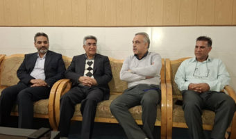 نشست صمیمی رئیس مؤسسه تحقیقات گیاه‌پزشکی کشور و رئیس مرکز تحقیقات و آموزش کشاورزی جنوب کرمان