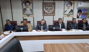نشست کاری رئیس مؤسسه تحقیقات گیاه‌پزشکی کشور با رئیس سازمان جهاد کشاورزی جنوب کرمان