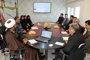 جلسه شورای فرهنگی با موضوع برنامه‌های فرهنگی اعیاد شعبانیه  و دهه فجر