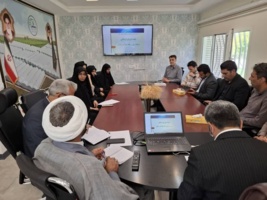 جلسه شورای فرهنگی با موضوع برنامه‌ریزی امور فرهنگی مرتبط با ماه مبارک رمضان