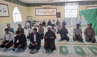 برگزاری مراسم قرائت زیارت عاشورا و روضه‌خوانی در اولین روز ماه محرم در مرکز تحقیقات و آموزش کشاورزی و منابع طبیعی جنوب کرمان