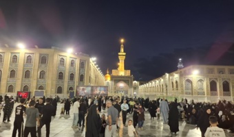 شرکت اعضای شورای فرهنگی مرکز در مراسم تشییع و تدفین پیکر قائد شهید امت در مشهد مقدس