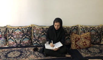 بازدید محقق معین مرکز جهاد کشاورزی رمشک (قلعه گنج) از حوزه تحت پوشش