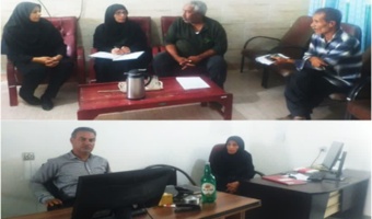 بازدید از مراکز جهاد کشاورزی بخش بلوک و حسین‌آباد شهرستان جیرفت