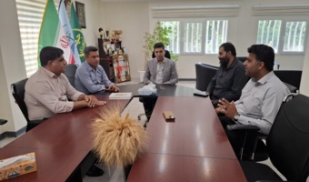 دیدار و گفت‌وگوی شهردار و اعضای شورای اسلامی شهر علی‌آباد با سرپرست مرکز