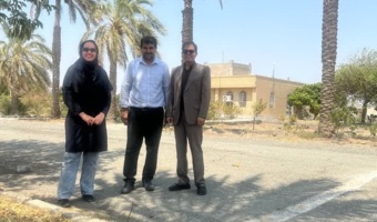 بازدید میدانی معاون برنامه‌ریزی و پشتیبانی از پردیس آموزش کشاورزی کهنوج