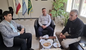 نشست مشترک مدیر شرکت تولید بذر گندم جنوب کرمان با سرپرست مرکز