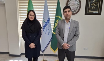 دیدار نماینده انجمن خرمای استان کرمان با سرپرست مرکز تحقیقات و آموزش کشاورزی جنوب کرمان