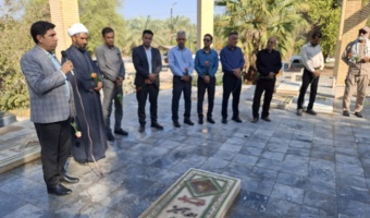 تجدید میثاق مسئولان و کارکنان مرکز تحقیقات کشاورزی جنوب کرمان با آرمان‌های شهدا