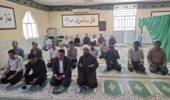 برگزاری مراسم قرائت زیارت عاشورا و روضه‌خوانی در اولین روز ماه محرم در مرکز تحقیقات و آموزش کشاورزی و منابع طبیعی جنوب کرمان
