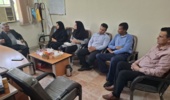 نشست صمیمی رئیس مرکز تحقیقات و آموزش کشاورزی جنوب کرمان با متخصصان بخش تحقیقات گیاه‌پزشکی و تبریک سرپرست جدید این بخش