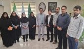 تبریک انتصاب سرپرست جدید مرکز از سوی کارکنان مرکز