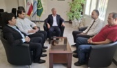 نشست صمیمی سرپرست مرکز تحقیقات و آموزش کشاورزی جنوب کرمان با اعضای شرکت نورالعالم کشور عمان/ بررسی زمینه‌های همکاری مشترک