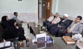 بازدید سرپرست مرکز تحقیقات و آموزش کشاورزی جنوب کرمان از هنرستان دخترانه کوشش و پردیس آموزش کشاورزی کهنوج