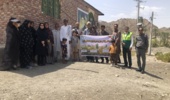 دوره آموزشی ترویجی مدیریت مصرف ضایعات برگ درخت خرما جهت تغذیه دام در شهرستان قلعه گنج