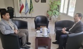 دیدار و نشست مسئول هماهنگی امور موسسات سازمان تحقیقات کشاورزی و سرپرست مرکز تحقیقات جنوب کرمان