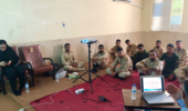 دوره آموزشی مهارتی اصول احداث گلخانه ویژه کارکنان وظیفه یگان تکاوری انتظامی ۱۱۶ شهرستان کهنوج