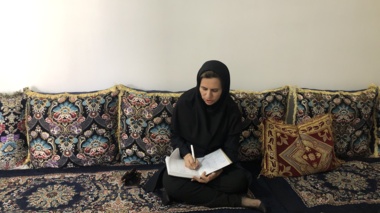 بازدید محقق معین مرکز جهاد کشاورزی رمشک (قلعه گنج) از حوزه تحت پوشش