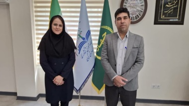 دیدار نماینده انجمن خرمای استان کرمان با سرپرست مرکز تحقیقات و آموزش کشاورزی جنوب کرمان