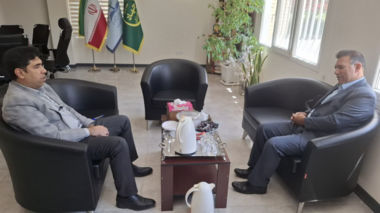 دیدار رئیس بخش بیماری‌های گیاهی مؤسسه تحقیقات گیاه‌پزشکی کشور با سرپرست مرکز تحقیقات و آموزش کشاورزی جنوب کرمان