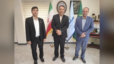 نشست مشترک مدیر شرکت پشتیبانی امور دام جنوب کرمان و سرپرست مرکز تحقیقات و آموزش کشاورزی جنوب کرمان