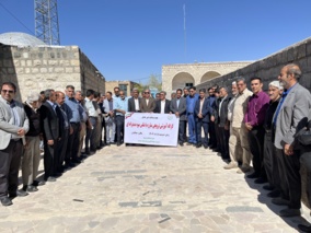 مانور مبارزه با آفت مگس میوه مدیترانه‌ای در جبالبارز