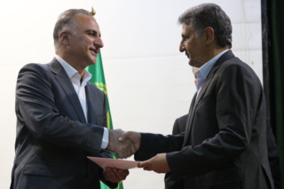 آیین معارفه رئیس جدید جهاد کشاورزی جنوب کرمان