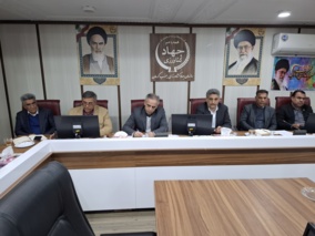 نشست کاری رئیس مؤسسه تحقیقات گیاه‌پزشکی کشور با رئیس سازمان جهاد کشاورزی جنوب کرمان