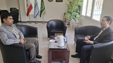 دیدار و نشست مسئول هماهنگی امور موسسات سازمان تحقیقات کشاورزی و سرپرست مرکز تحقیقات جنوب کرمان