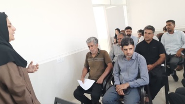 دوره آموزشی و ترویجی راهکارهای کاهش عارضه خشکیدگی خوشه خرما در حوزه شهرستان فاریاب